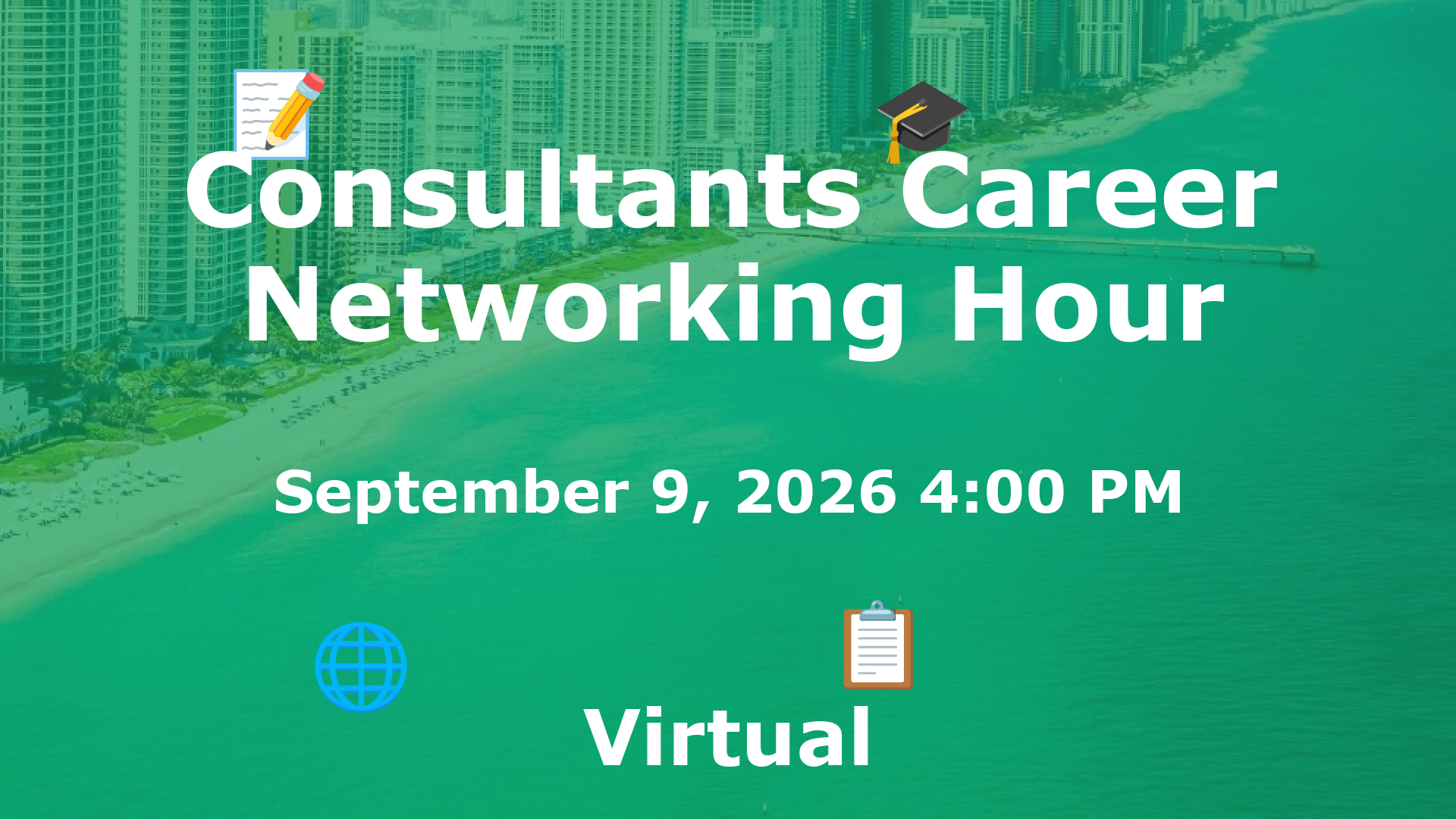Consultants Career Networking Hour event image
